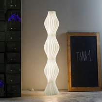 Italian art designer light and shadow minimalist creative living room sofa Net red acrylic art bedroom floor lamp