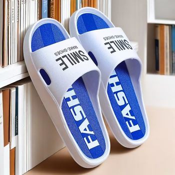 New products for men's slippers recommended for anti-slip, anti-odor, wear-resistant, home bathroom fashion trendy men's and women's shoes