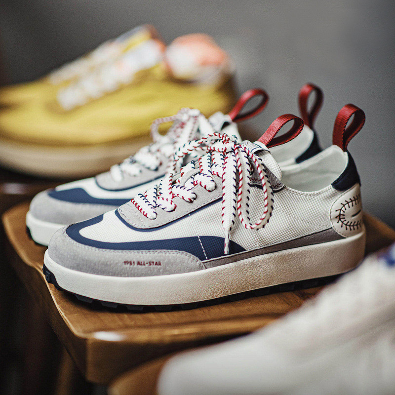 Madden Baseball Forrest Gump Shoes Men's 2026 Autumn New Thick-Soled Waffle Shoes Breathable Mesh Casual Sports Sneakers Madden Baseball Forrest Gump Shoes Men's 2026 Autumn New Thick-Soled Waffle Shoes Breathable Mesh Casual Sports Sneakers