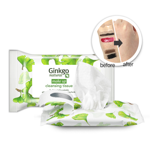 10 slices portable South Korea Authentic Natural Gingko gingko Makeup Towel Ginkgo Deep Clean to Dark Yellow Cosmetic Finish-Taobao