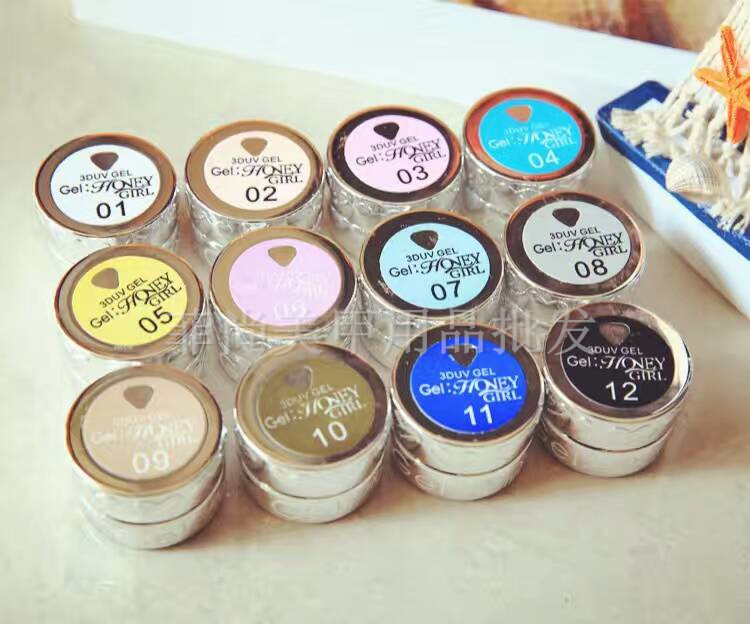 Nail Star River Sand Gum Star Sand Keo Cao su Áo len Keo Quang trị liệu Sơn móng tay Sơn móng tay Ba Lan Sản phẩm mới Hot - Sơn móng tay / Móng tay và móng chân màu móng tay cho da ngăm
