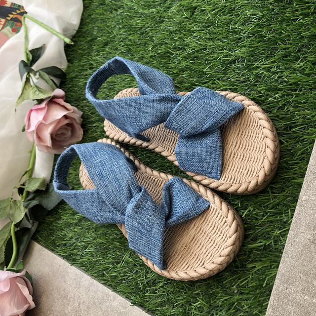 Summer Fashion Roman Sandals Female Fairy Style Ins Trend 2024 Summer Comfortable Student Versatile Flat Bottom