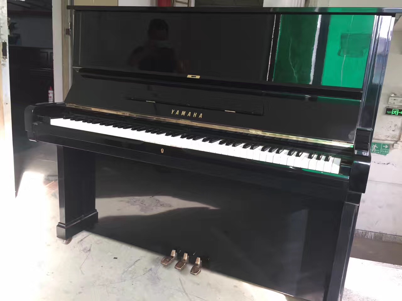 Thâm Quyến nhập khẩu đàn piano cũ Yamaha U2 thực hành đàn piano mới bắt đầu - dương cầm yamaha p105