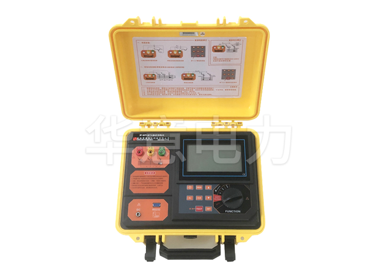 Wuhan Huaxi ET2571 Digital ground resistance tester Ground Resistance Gauge Ground Watch Digital Rocking Meter