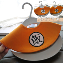 Seven Dragon Pearl text All pure cotton A - class baby babys circular waterproof baby baby 360 degrees round mouth