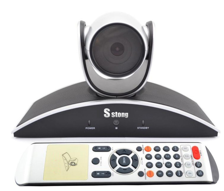 720P high-definition USB optical zoom video conference camera drive-free conference camera 360-degree rotation