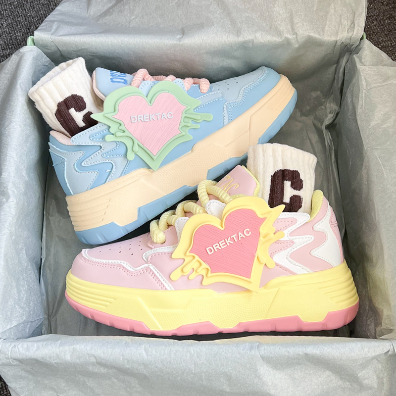 Niche Original Sneakers, Couple Style Mandarin Duck Shoes, Summer Student Campus Style, Versatile Trendy Sports Casual Men's Shoes