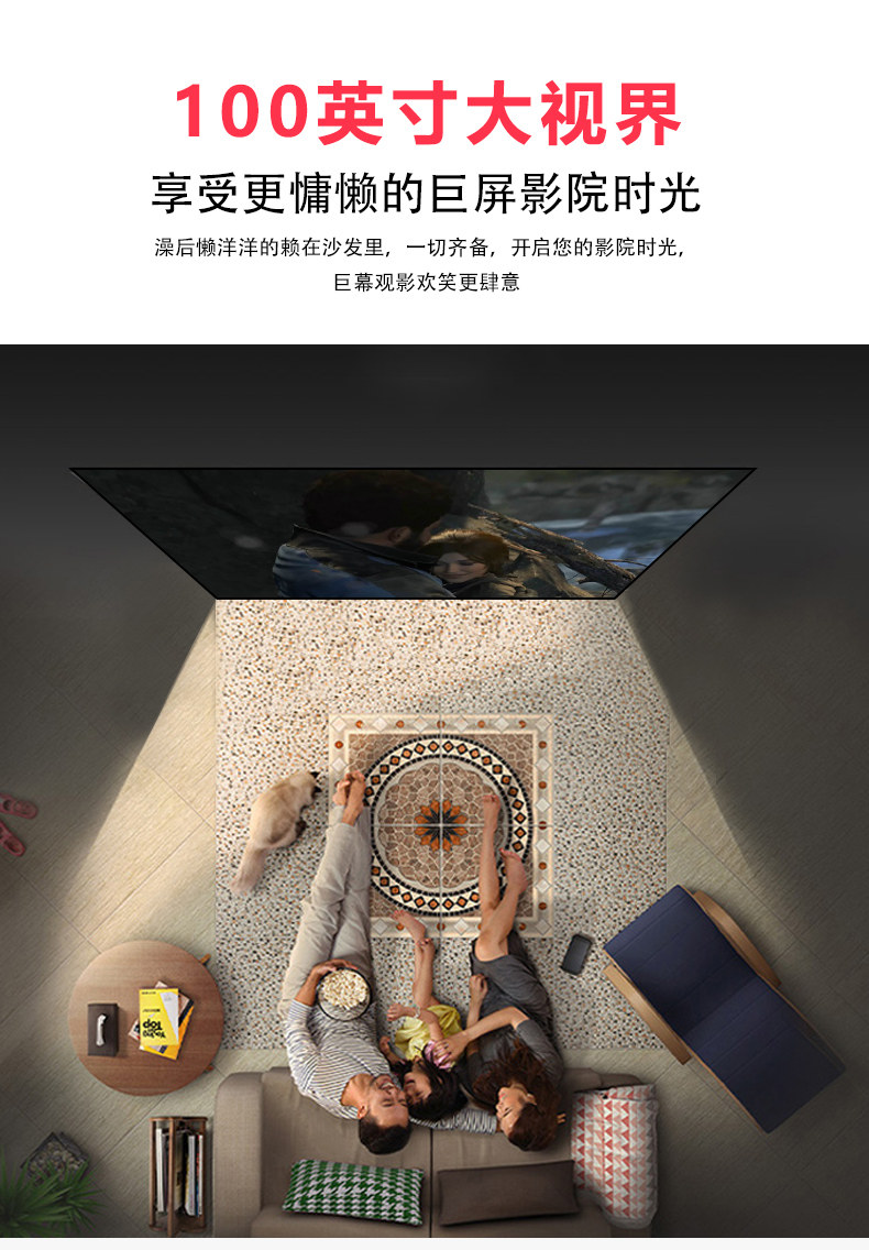 Экран для проектора (in&vi)英微fnr菲涅尔100寸抗光硬幕适用高端激光无屏电视超短焦高清投影仪4k幕布适配小米峰米投影机 In&vi