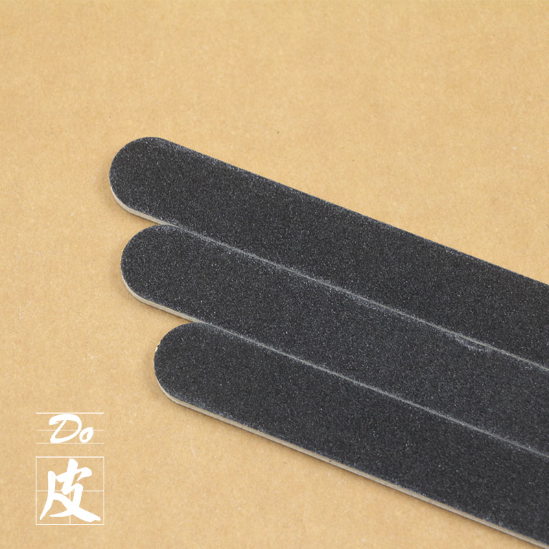 Leather edge grinding strip Polishing strip Double-sided grinding rub strip sandpaper strip Basic leather diy tools