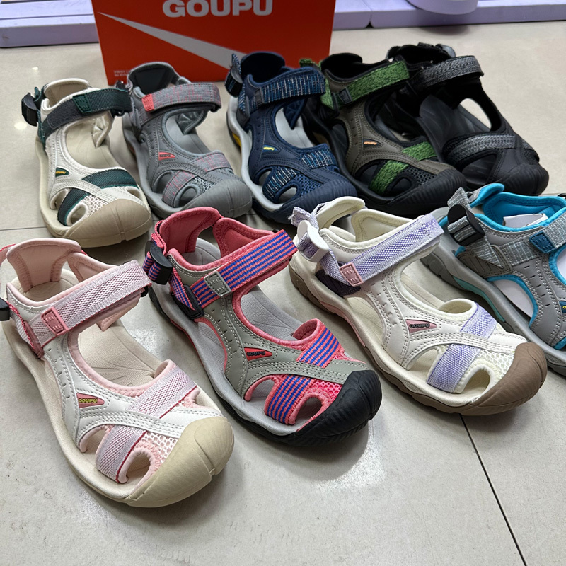 Export Export Single Order Summer Men's Sandals Quick-Drying Shoes Non-Slip Wear-Resistant Soft Sole Closed-Toe Sports Sandals Beach Shoes Women