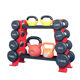 Dumbbell Rack for Home Use, Double-Layer Professional Kettlebell Rack, Multifunctional Small Display Rack for Fitness Equipment