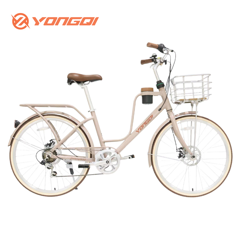 Yongqi Commuter Bicycle Zhixing 500 New Model Unisex Lightweight Bike with Basket for Grocery Shopping 26inch Urban Cycling Yongqi Commuter Bicycle Zhixing 500 New Model Unisex Lightweight Bike with Basket for Grocery Shopping 26inch Urban Cycling