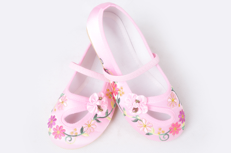 Chaussures enfants en tissu en satin pour Toute saison - semelle caoutchouc Wear - Ref 1046865 Image 40