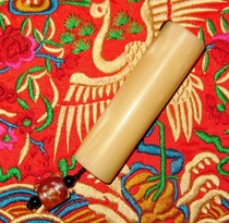 Deer bone Fu Luo Zhuangs thing hand piece agate with falling plate to play lasting as Jade