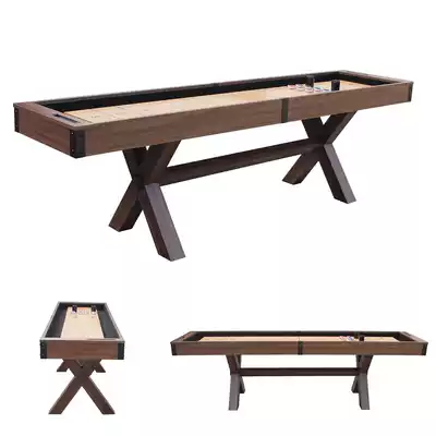 Shuffleboard bowling Villa senior indoor entertainment leisure sports bombing team activities antique wine cabinet