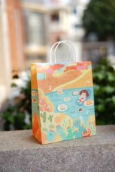 Shakeorange Original Illustration Paper Bag Tote Bag Gift Paper Bag