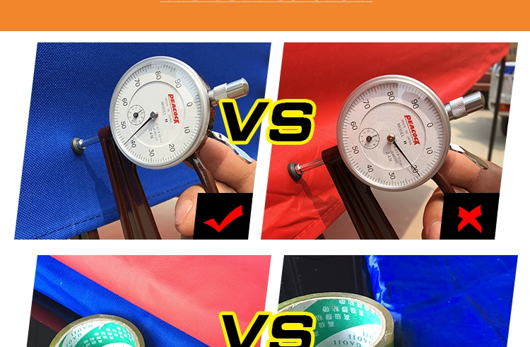 3x3 lều vải hàng đầu trải bạt dày bạt - Lều / mái hiên / phụ kiện lều lều cắm trại 10 người