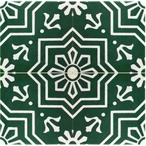 Live in the dark green tiles Net red homestay Nordic brick tile living room dining room wear-resistant non-slip floor brick wall retro