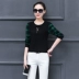 Áo thun cotton trung niên 2018 mới ra mắt nữ bầu trẻ trung có tay áo dài mặc áo khoác mùa thu 30 tuổi 40 Quần áo của mẹ