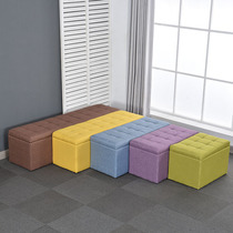 Clothing shop sofa bench storage bench stool stool stool rest stool shoe shop changing footstool long footstool pier