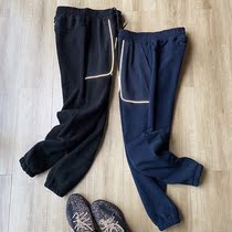Warm and light 380g double-sided fleece ~ autumn and winter mens fashion warm loose toe casual pants 4087