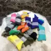 ins tide Japanese Korean version stockings couple warm thick towel bottom candy color middle tube bubble socks 1597