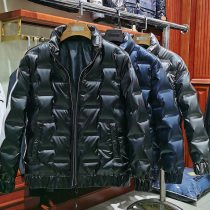 Wang Fried Nano Matte Coating Pressed Rubber Splour Winter Mens Fashion Casual Down Jacket 4310