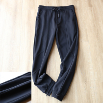 Functional wind high weight three-dimensional cutting autumn and winter mens corset mouth elastic waist sports casual pants tide 4346