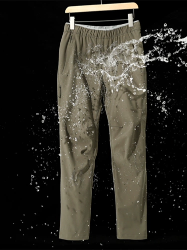 Мужские модные дорожные штаны, ветрозащитные водонепроницаемые повседневные брюки, модель весна/осень 2024 года