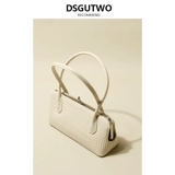 DSGUTWO Сумка на одно плечо, французский стиль, изысканный стиль, крокодиловый принт, коллекция 2022, из натуральной кожи