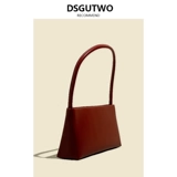 DSGUTWO Кожаная сумка на одно плечо, сумка подмышку, сумка через плечо, коллекция 2023, премиум класс, из натуральной кожи