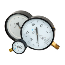 Shanghai automatic instrument Y-150 common pressure gauge measuring liquid vapor gas medium stainless steel