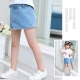 Quần short denim bé gái 2019 mới hè trẻ em quần mỏng bé gái ngoại lỗ khí nóng quần trong bé trai - Quần jean