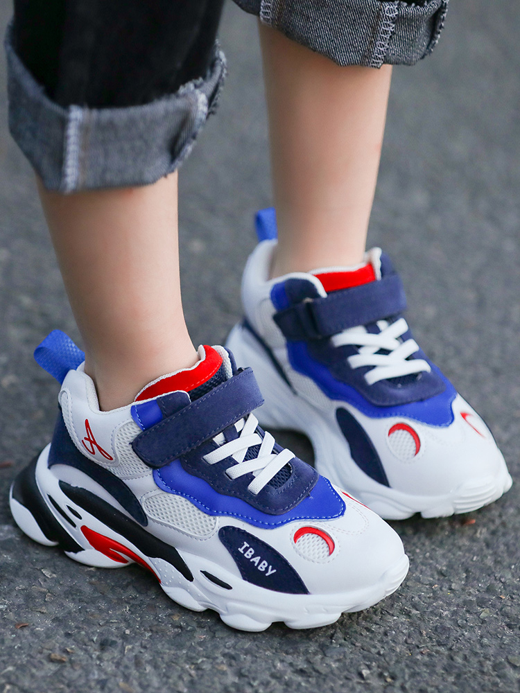 Children's shoes Boys 'sneakers in the spring and autumn of 2021, the new middle and large boys' autumn shoes season, the trend of children's Dad shoes