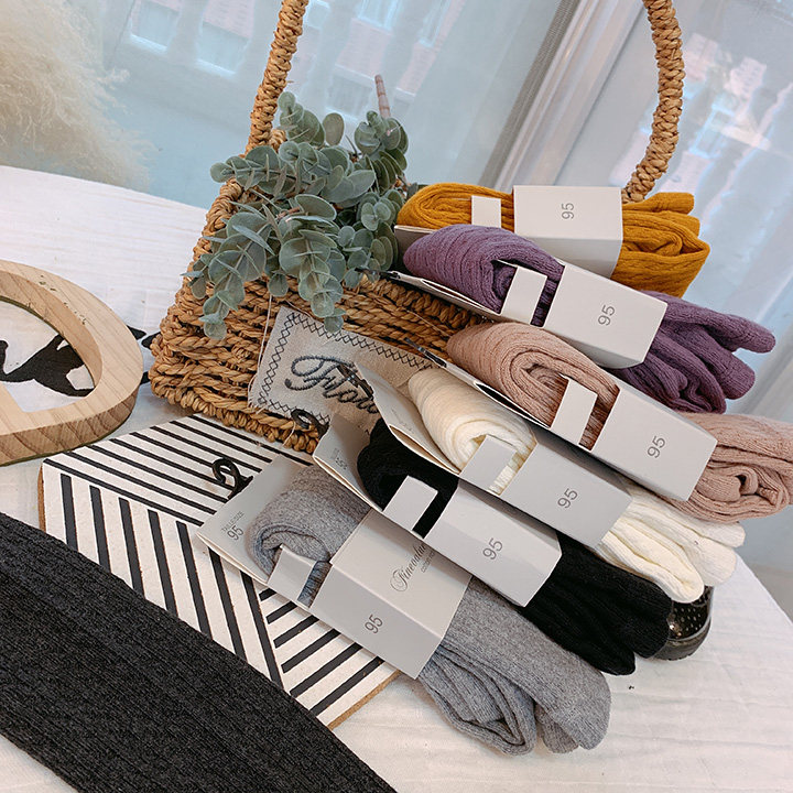 2020 autumn and winter new girls' giant all-match twist children's dance socks elastic multi-color girls' pantyhose pantyhose