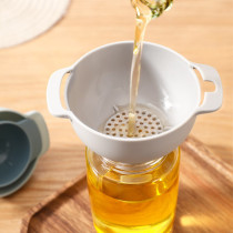 Plastic funnel milk powder cone anti-sprinkling funnel small diameter filter kitchen pour oil funnel wine liquid dispenser