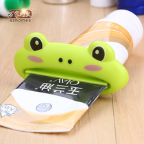 Creative Manual Children Cartoon Toothpaste Squeezer Squeeze Toothpaste Thever Miller Miller Squeeze Face Milk Cosmetic Hand Cream Toothpaste Clips