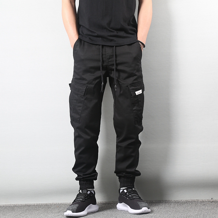 Japanese-Style Trendy Multi-Pocket Cargo Jogger Pants, Shawn Yue Style Tapered Casual Long Pants, Slim-Fit Jogging Pants for Men Japanese-Style Trendy Multi-Pocket Cargo Jogger Pants, Shawn Yue Style Tapered Casual Long Pants, Slim-Fit Jogging Pants for Men