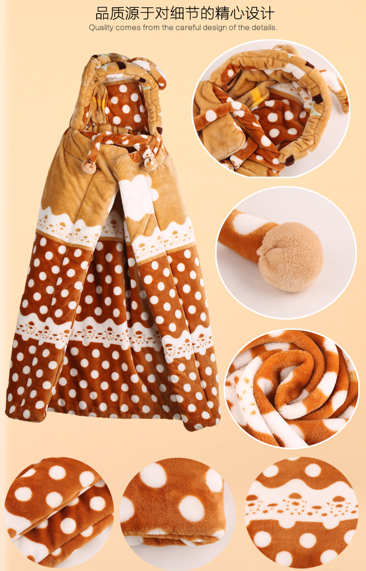 Cape pour enfant ZHAOSHANSHAN en flanelle - Ref 2153486 Image 9