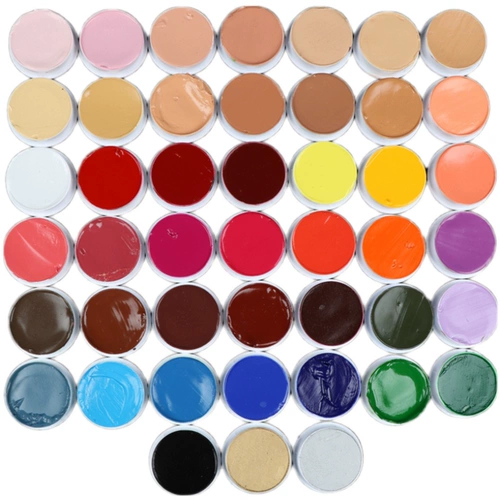 Оперные продукты для макияжа масла. Цвет не -токсичный грамовый фон цвета пекин