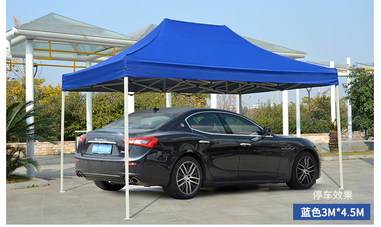 Outdoor advertising canopy awning folding four-legged tent big umbrella night market stall stall stall parking shed
