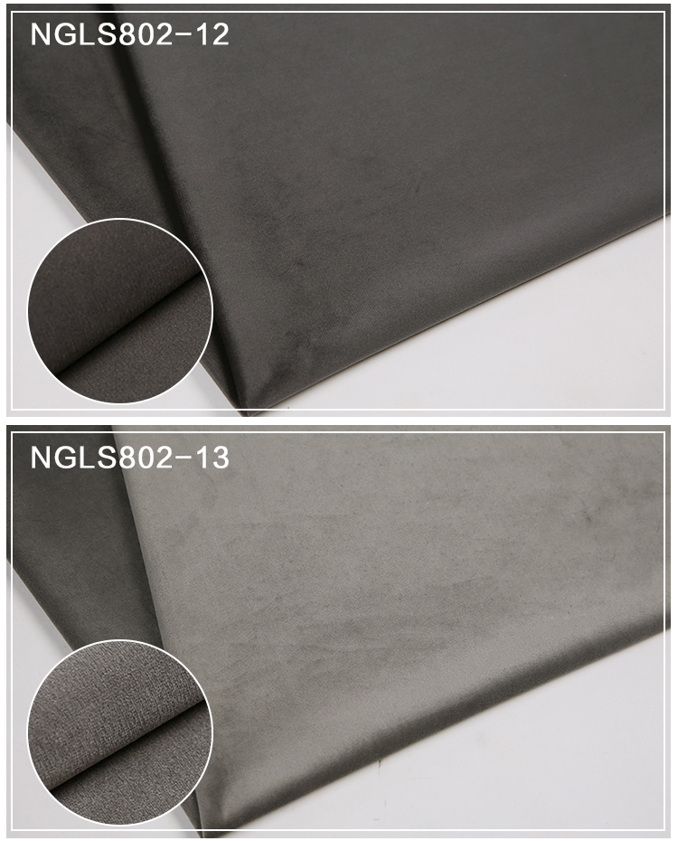 Siêu mềm nhung Hà Lan nhung Ý bọc sofa đệm cao cấp màu rắn vải sofa vải sang trọng - Vải vải tự làm vải mộc thô