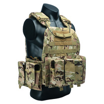 Tactical vest camouflage clothing outdoor game vest outdoor sports mens and womens Oxford cloth tactical vest