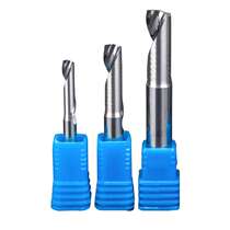 Tungsten steel single-edged aluminum milling cutter hard aluminum alloy aluminum plate aluminum profile special aluminum engraving machine tool