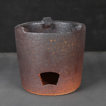Jingdezhen Japanese carbon stove household large tea stove outdoor boiled water charcoal stove clay high temperature resistant blast stove clay stove clay stove