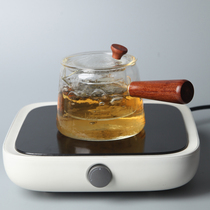 Jingdezhen glass test pot heat-resistant hammer pattern teapot Puer tea cooker electric pottery stove cooking teapot household bubble teapot