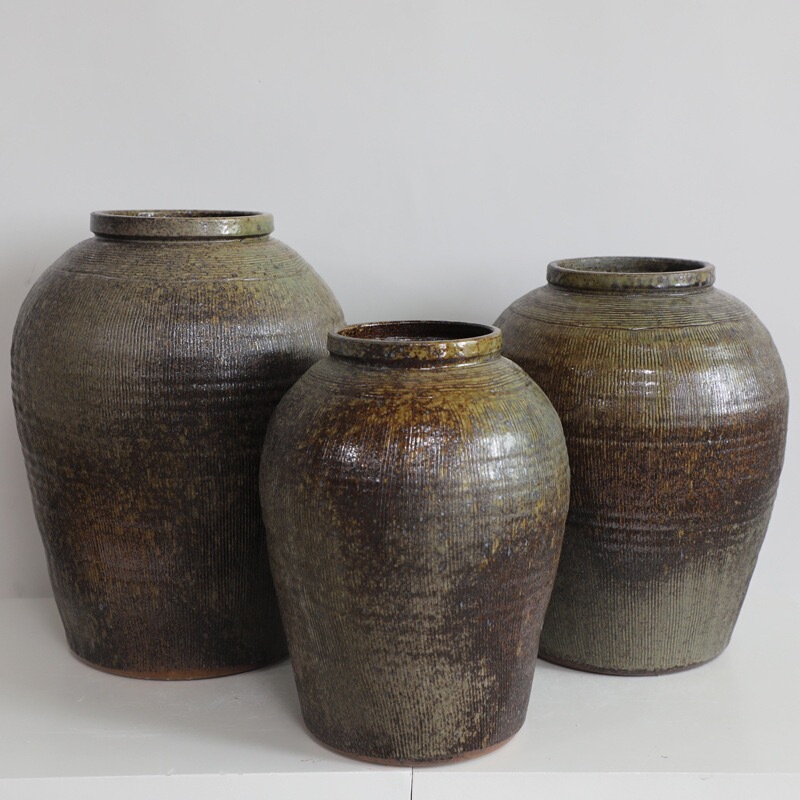 Rustic Pottery Vase, Vintage Ceramic Flower Vessel, Wabi-Sabi Style Ornament, Old-Fashioned Clay Pot, Hydroponic Vase, Homestay Decoration Rustic Pottery Vase, Vintage Ceramic Flower Vessel, Wabi-Sabi Style Ornament, Old-Fashioned Clay Pot, Hydroponic Vase, Homestay Decoration
