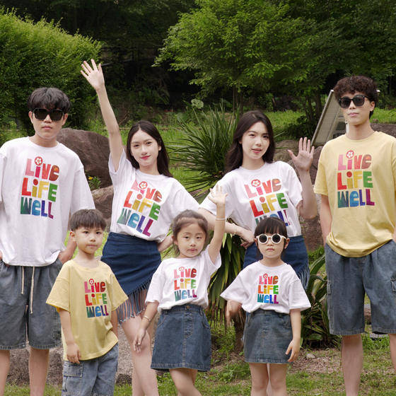 Travel and vacations, family clothes, family clothes, family clothes for three and four, summer fashion, mother and daughter, mother and child short-sleeved T-shirt, family clothes for travel