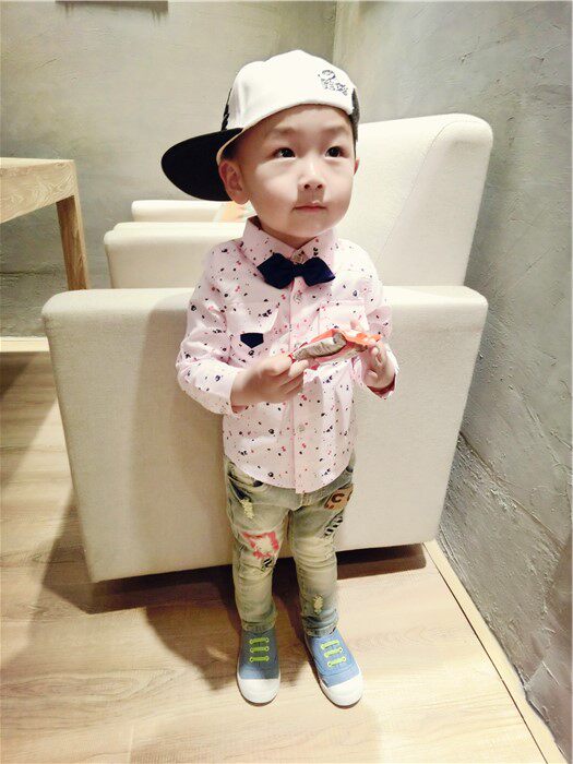 Chemise garcon à manche longue - Ref 2075779 Image 36