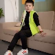 Trẻ em mặc vest trẻ em mùa đông vest dày cậu bé lông cừu cộng với nhung cô gái vest vest vai trong cậu bé váy trẻ em